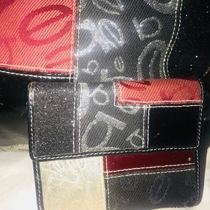 BeBe Purse and matching wallet